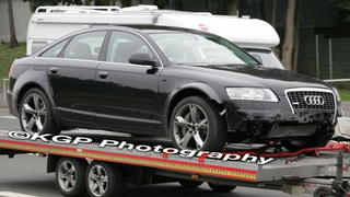 2010 Audi A7 Caught Testing, Crashing Near The Nürburgring